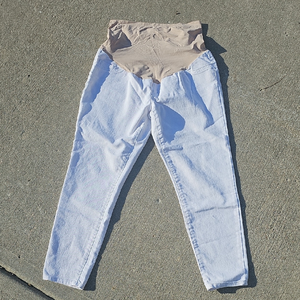 White Maternity Jeans